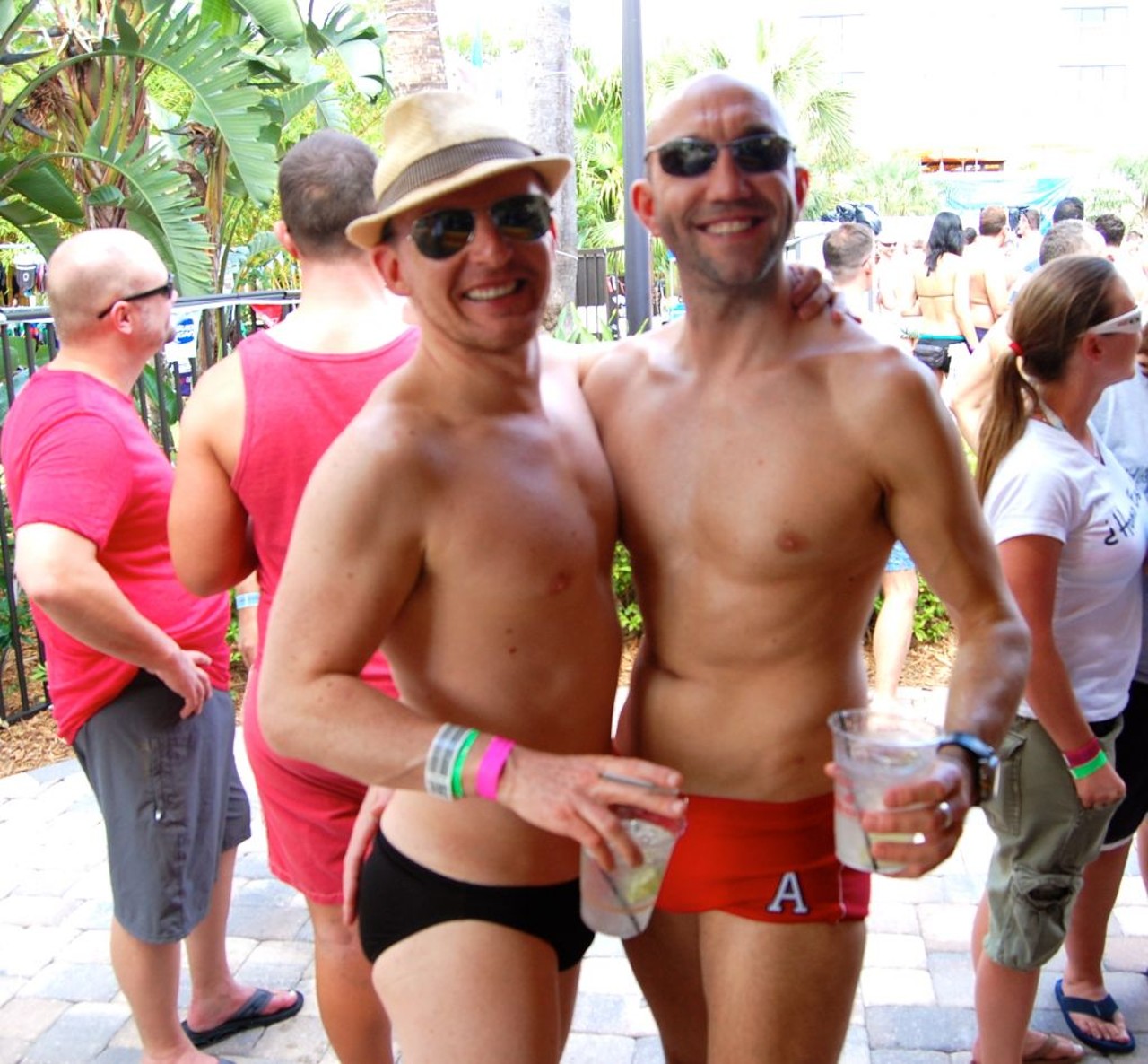 11 Hot Bodies at Gays Days Pool Party