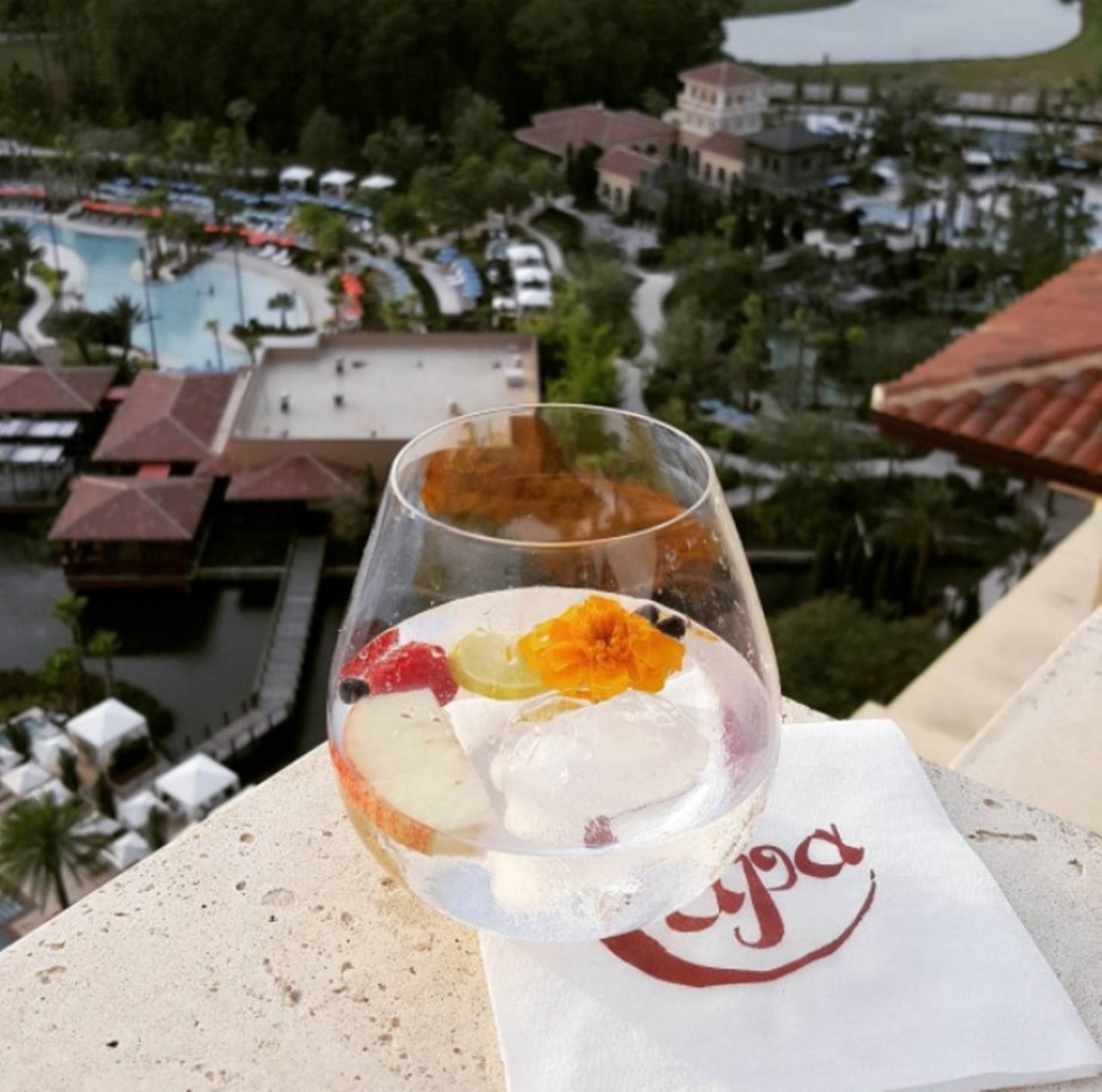 Capa Rooftop Spanish Steakhouse
What to drink: One of these elegantly constructed waters
Photo via marilyngrussell/Instagram
