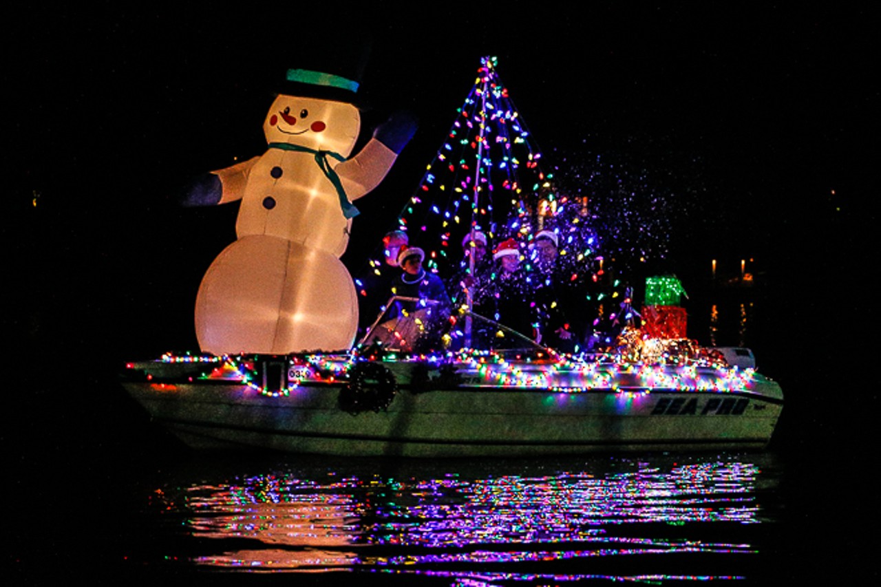 12 festive photos from the Winter Park Boat Parade