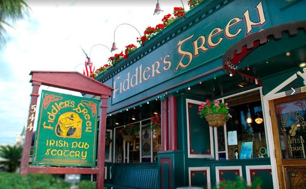 Fiddler’s Green Irish Pub
544 W. Fairbanks Ave., Winter Park
This 25-year-old pub lives in the heart of Winter Park, and invites guests in for live music Wednesdays through Sundays, beers on tap and hearty pub eats. For its St. Patrick's Day celebration Fiddler's Green will have live entertainment all day, including music and Irish dancers.