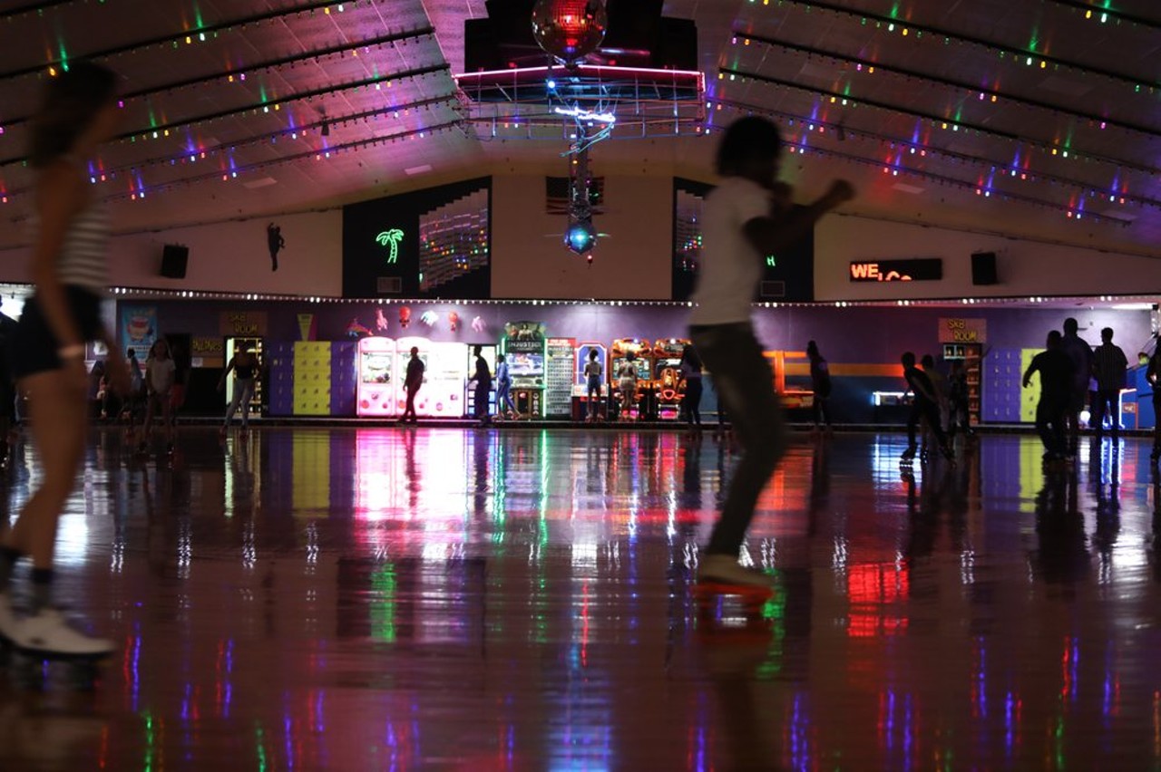 Semoran Skateway
2670 Cassel Creek Blvd., Casselberry
This retro skating rink offers daily deals and special events like “Old Skool Jams” on Saturday nights and “Family Fun Night” on Tuesdays, so there’s sure to be a draw for the whole family here. Admission prices for this summer range depending on the day of the week, but it’ll run you about $9 per skater most days.