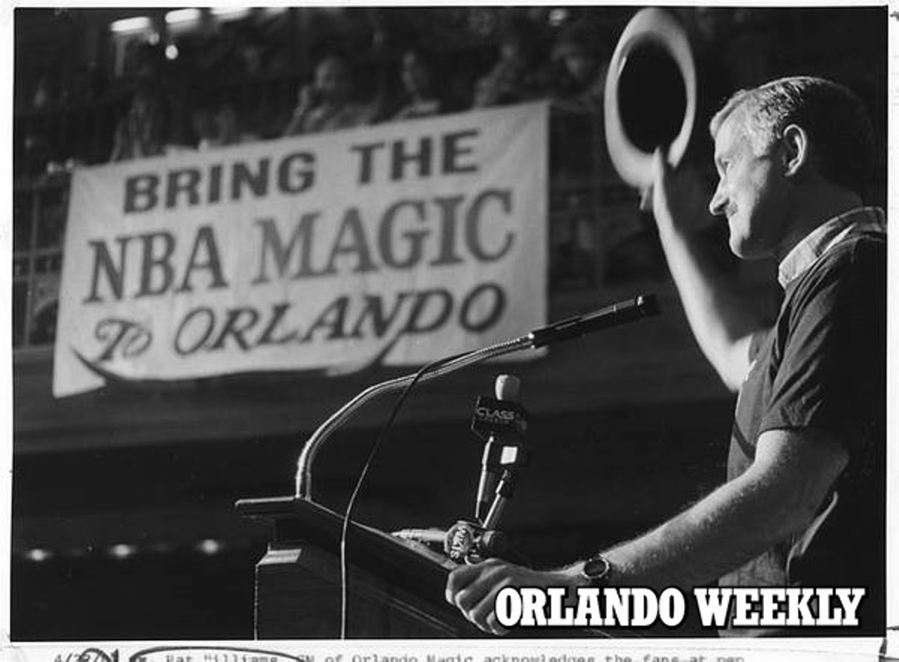 Magic GM Pat Williams rallies to have NBA team in Orlando, 1988