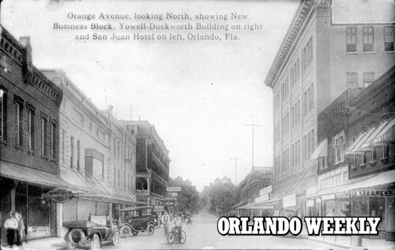 Orange Avenue, looking north, 1914