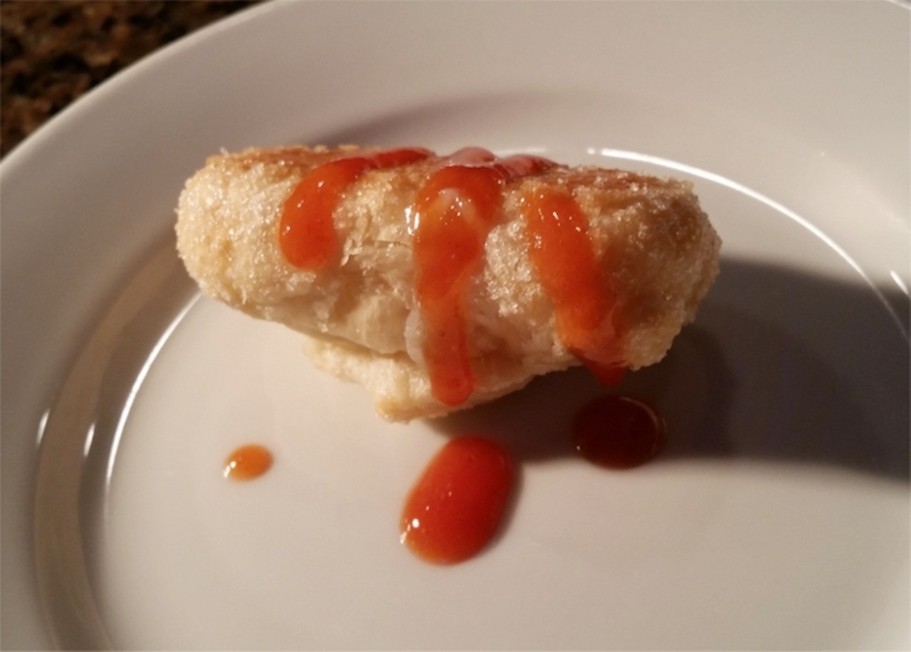 Quesito: puff pastry with sweetened cream cheese and guava sauce (Islands of the Caribbean)