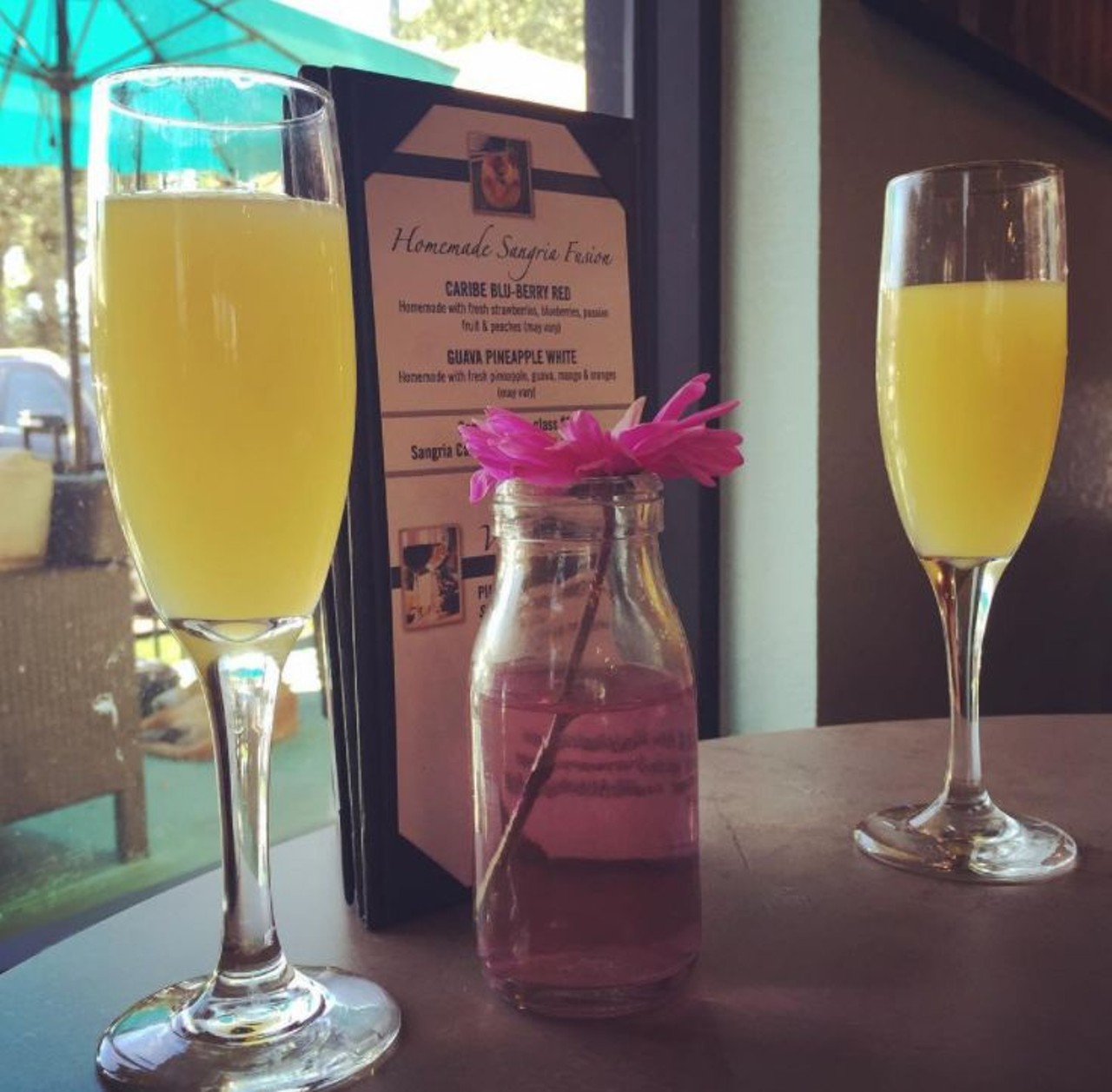 Caribe Blu
$10 bottomless mimosas and authentic Cuban food is a good brunch. Happens every weekend 11 a.m.-2 p.m. 
2822 S. Alafaya Trail, 407-985-3768
Photo via truself12/Instagram