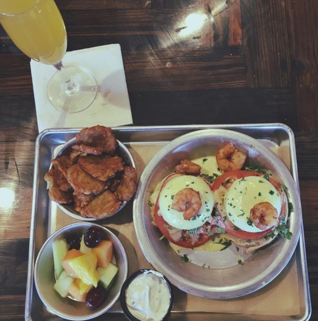 Social House Orlando 
When you've finished your weekend shopping in Waterford Lakes, stop by the Social House between 11 a.m. and 3 p.m. and treat yourself to $11.99 mimosas.
435 N. Alafaya Trail, 407-906-9001
Photo via kdeeznuts/Instagram