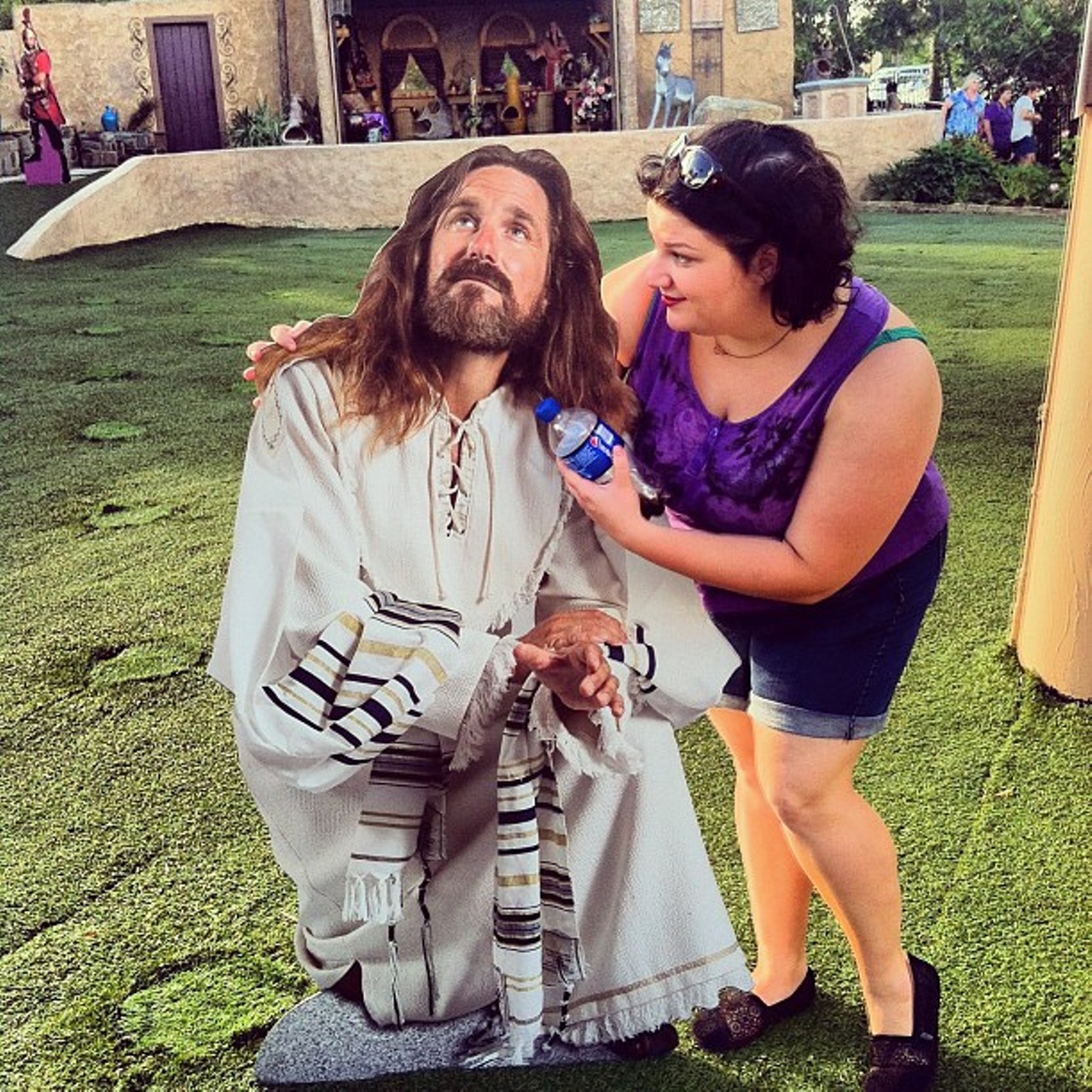 Offer Jesus a refreshing drink. (Instagram photo via @alyssasinc89)