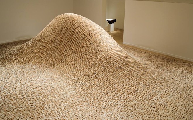 "2 x 4 Landscape," 2006, © Maya Lin, courtesy Pace Gallery. Photography by Colleen Chartier.