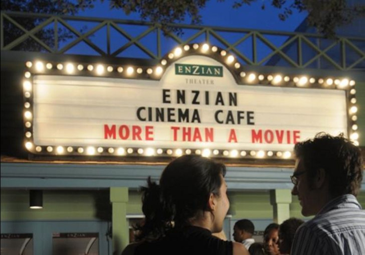 Catch a cult classic at Enzian Theater
$11/person 
Enzian Theater is known as the quirky movie and drink spot in Maitland. The single-screen cinema is perfect for a summer date night and prides itself in showing cult classics and indie films. Spend a summer night on the Enzian's Eden Bar patio with your special someone, drink in hand. 
Full movie schedule here  
Photo via Enzian Theater /Facebook