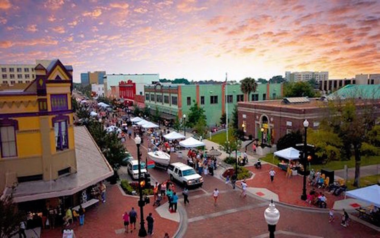 Hit the streets of Sanford for Alive After 5
Free 
The second Thursday of each month marks Alive After 5, aka AA5, in Historic Downtown Sanford. The street festival includes craft beer stands, local art, shopping and music. This is a great way to spend a summer date while celebrating the historic culture in Sanford. Full schedule here 
Photo via Historic Sanford Welcome Center
