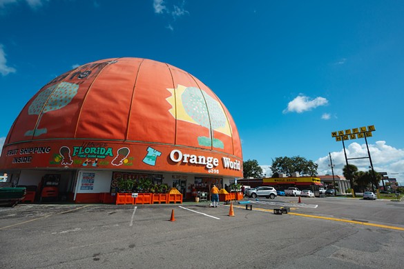 Orange World
5395 W. Irlo Bronson Memorial Highway, Kissimmee
Orange World is just what is sounds like: one big orange-themed extravaganza. At this Kissimmee roadside stop, you can find fresh oranges and other produce, Florida-themed gifts and plenty of wacky souvenirs.
