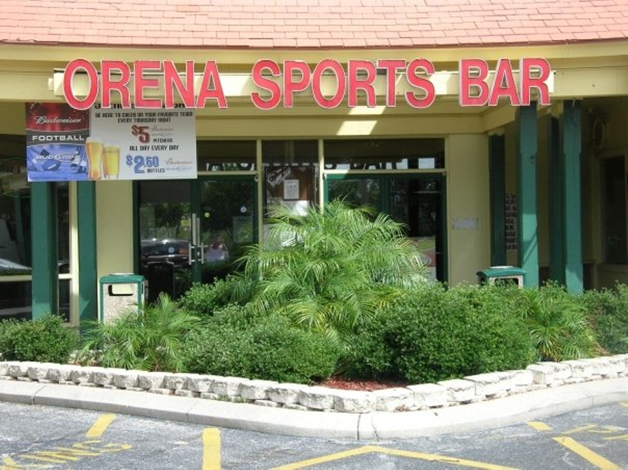 Orena Sports Bar 
6159 Westwood Blvd , (407) 370-0303
How often do you get the chance to play ping pong in a bar? This sports-focused dive also has decent bar grub.
