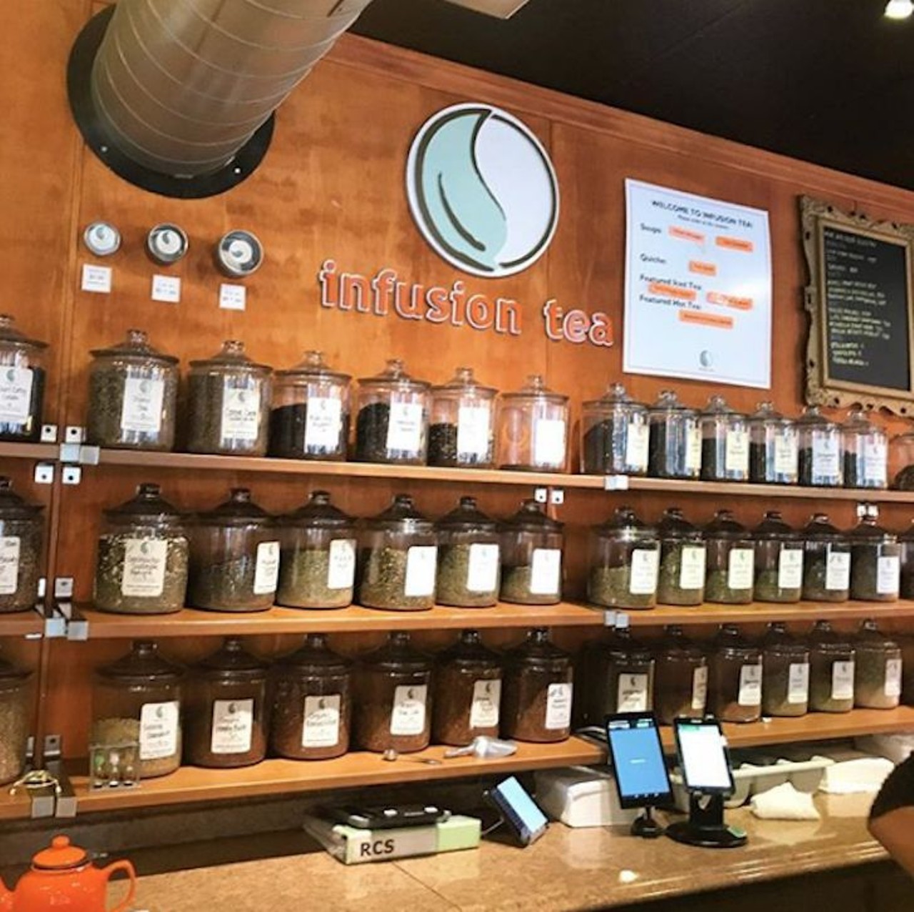 Infusion Tea
1600 Edgewater Drive, 407-999-5255
Christina Cowherd got the idea for Infusion Tea while serving in the Peace Corps in Guatemala with her husband, Brad. Infusion Tea offers handpicked and organically sourced teas from around the world.
Photo via weekendwarriororlando/Instagram