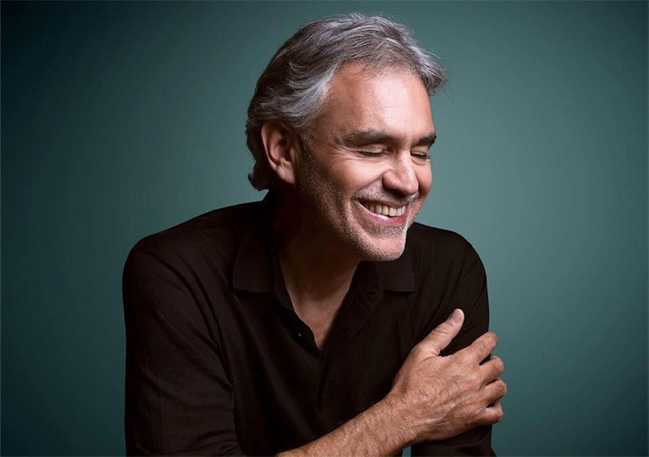 Wednesday, Feb. 13Andrea Bocelli at Amway Center