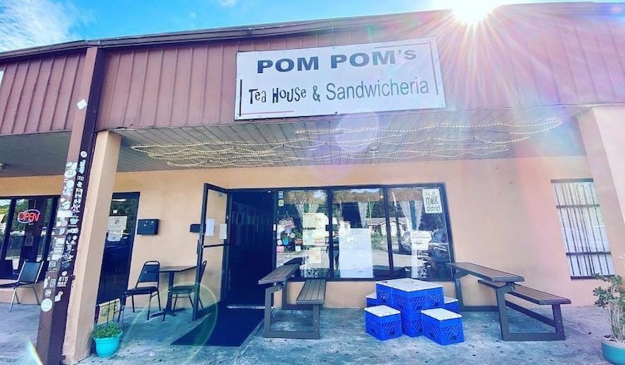 Pom Pom&#146;s Teahouse 
67 N Bumby Ave
The exterior of this strip mall spot is deceiving. Inside of Pom Pom&#146;s, Orlando residents can get incredible tea and sandwiches while surrounded by local artwork.
Photo via Pom Pom&#146;s Teahouse/Facebook