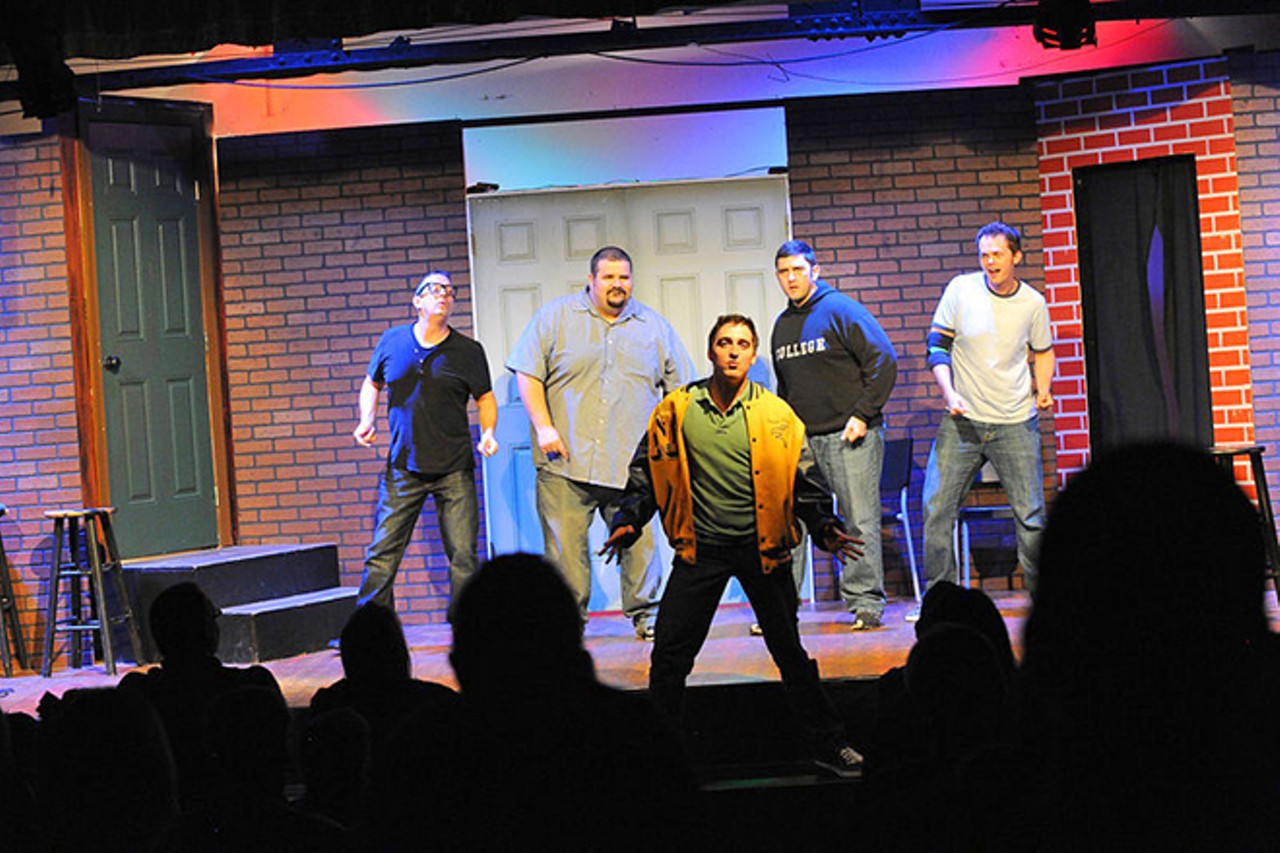 Laugh it up at SAK Comedy Lab
The improv comedians at SAK know how to keep a crowd attentive and constantly busting their gut with laughter. Check out the earlier shows for more family-friendly comedy.
Price: $12 for Florida residents
Photo via todaysorlando.com