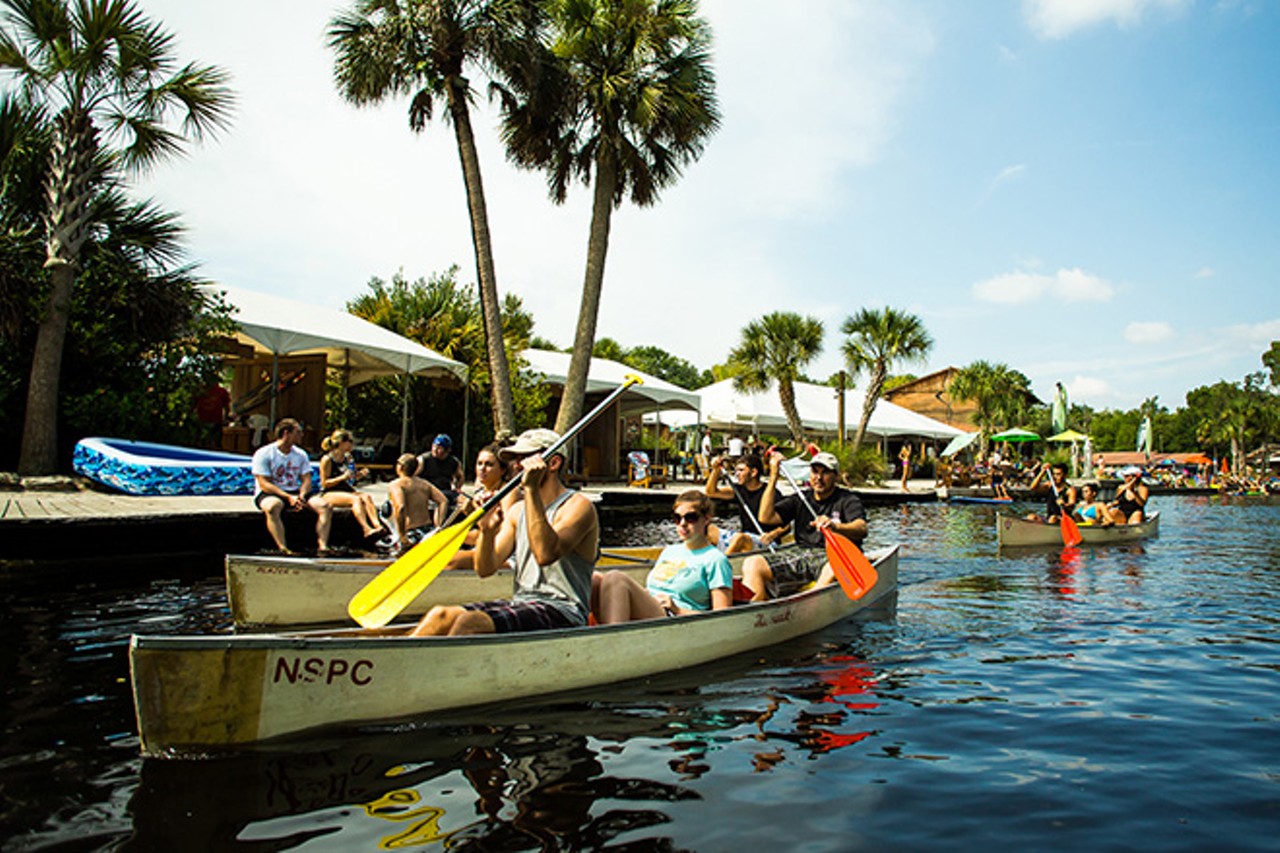 Grab a canoe at Wekiva Island
Tire out the tikes in Florida's wildlife. Grab the kids, throw &#145;em in a boat and show them the way to loving Mother Nature.
Price: $20 for two hours
Photo via wekivaisland.com