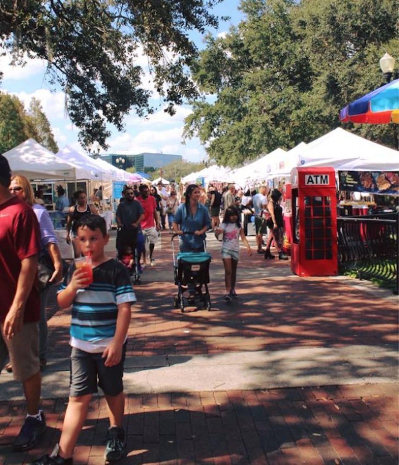 Orlando Farmer&#146;s Market  
Lake Eola Park on the Corner of E. Central Blvd and N. Eola Drive.
The whole family (pets included) are invited to this weekly event every Sunday at Lake Eola from 10 a.m. to 4 p.m. Enjoy bottomless mimosas while your kid gets their face painted or run around in the massive play gym. It&#146;s a win-win situation.
Photo via Orlando&#146;s Farmers Market via Facebook