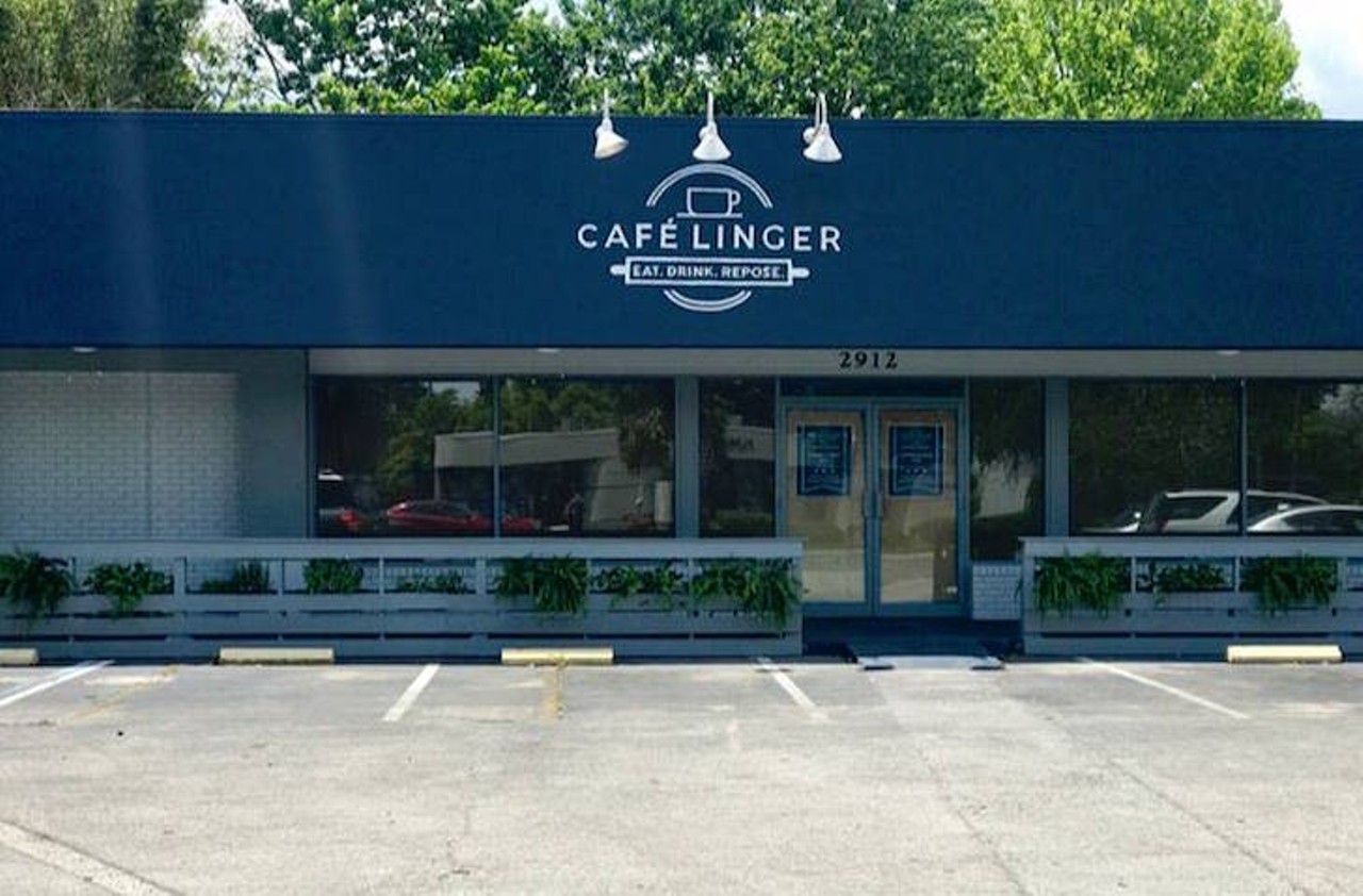 Caf&eacute; Linger
2912 Edgewater Drive, Orlando, 32804 (407) 930-0473
This European-influenced cafe in College Park serves small plates and hosts a live piano. They recently started serving beer and wine, and their brunch menu features unlimited Prosecco based cocktails.
Photo via Caf&eacute; Linger/Facebook