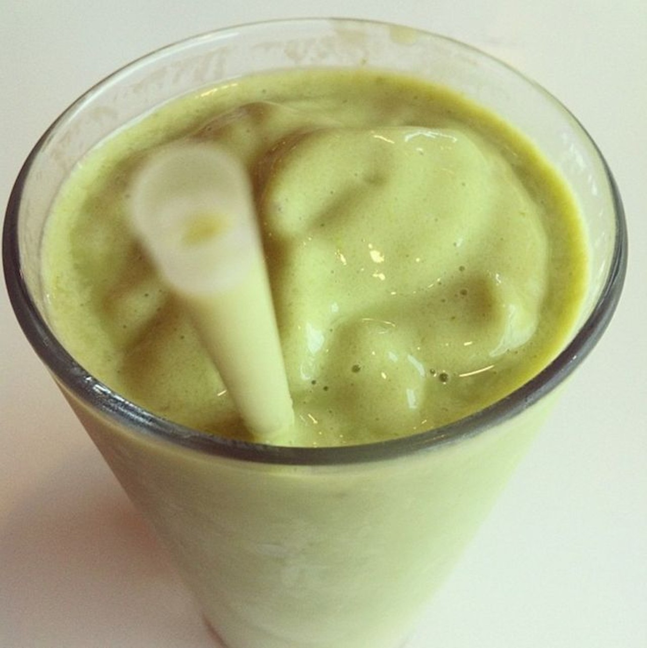Avocado Drink at Loving Hut 
2101 E. Colonial Drive, 407-894-5673 
Don't be put off by the bare-bones name. This is a lush, creamy blend of soy milk, fresh avocado and unrefined sugar, whipped up in the Vitamix into a thirst-quenching pale-green slurp that actually tastes like avocado, not generic vanilla smoothie. - JBY
Photo via sommantics/Instagram