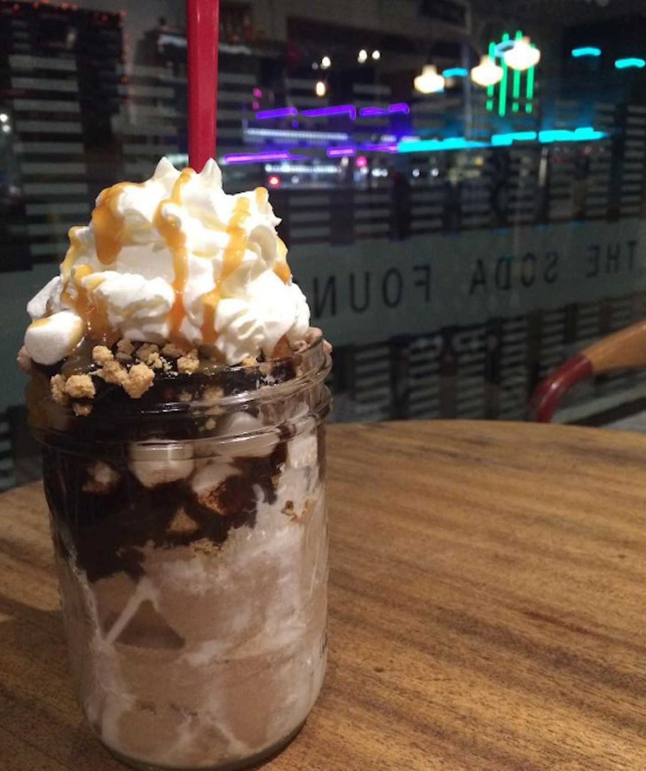  Nutella S'mores Sundae at the Soda Fountain 
2525 Edgewater Drive, 407-540-1006 
The Soda Fountain has all your sundae, milkshake and float needs covered. We recommend the Nutella S&#146;mores Sundae, complete with crushed graham crackers and drizzled with caramel. 
Photo via thesodafountaincp/Instagram