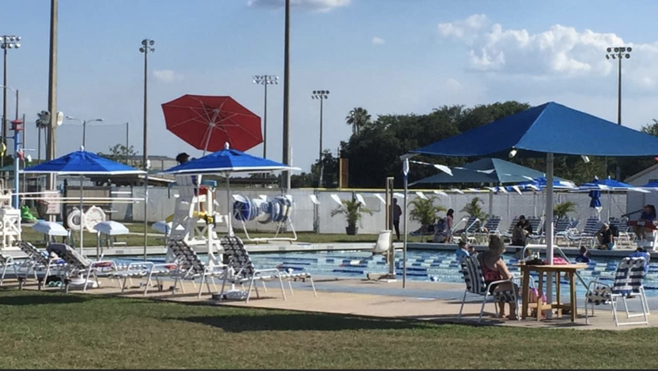 Chris Lyle Aquatic Center 
2991 17th St., St. Cloud, FL 34769, (407) 957-7136
The pool is open from 8 a.m. to 9 p.m. They have group swim lessons, aerobic swimming classes and a Magical Mermaid that you can meet! Admission is $4 for Osceola residents and $5 for non-residents.
Photo via St. Cloud