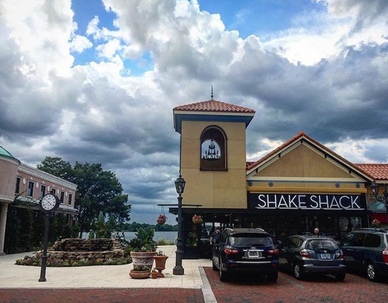 Shake Shack
119 N. Orlando Ave., Winter Park | 321-203-5130
The landscaped patio at Shake Shack in Winter Park overlooks Lake Killarney, and is a sweet place to slurp a Fair Shake coffee treat and eat a drippy, delicious burger. Who doesn&#146;t love some fresh french fries and a creamy milkshake to go along with them?
Photo via naplesjay/Instagram