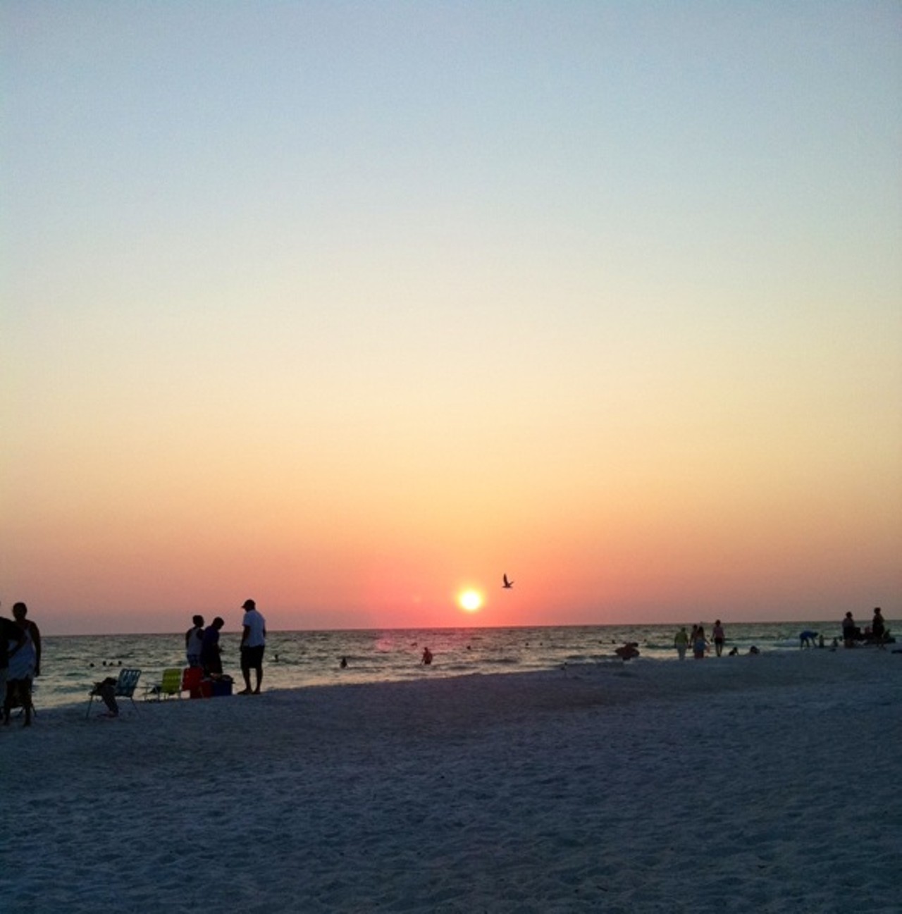 Sunset at Holmes Beach