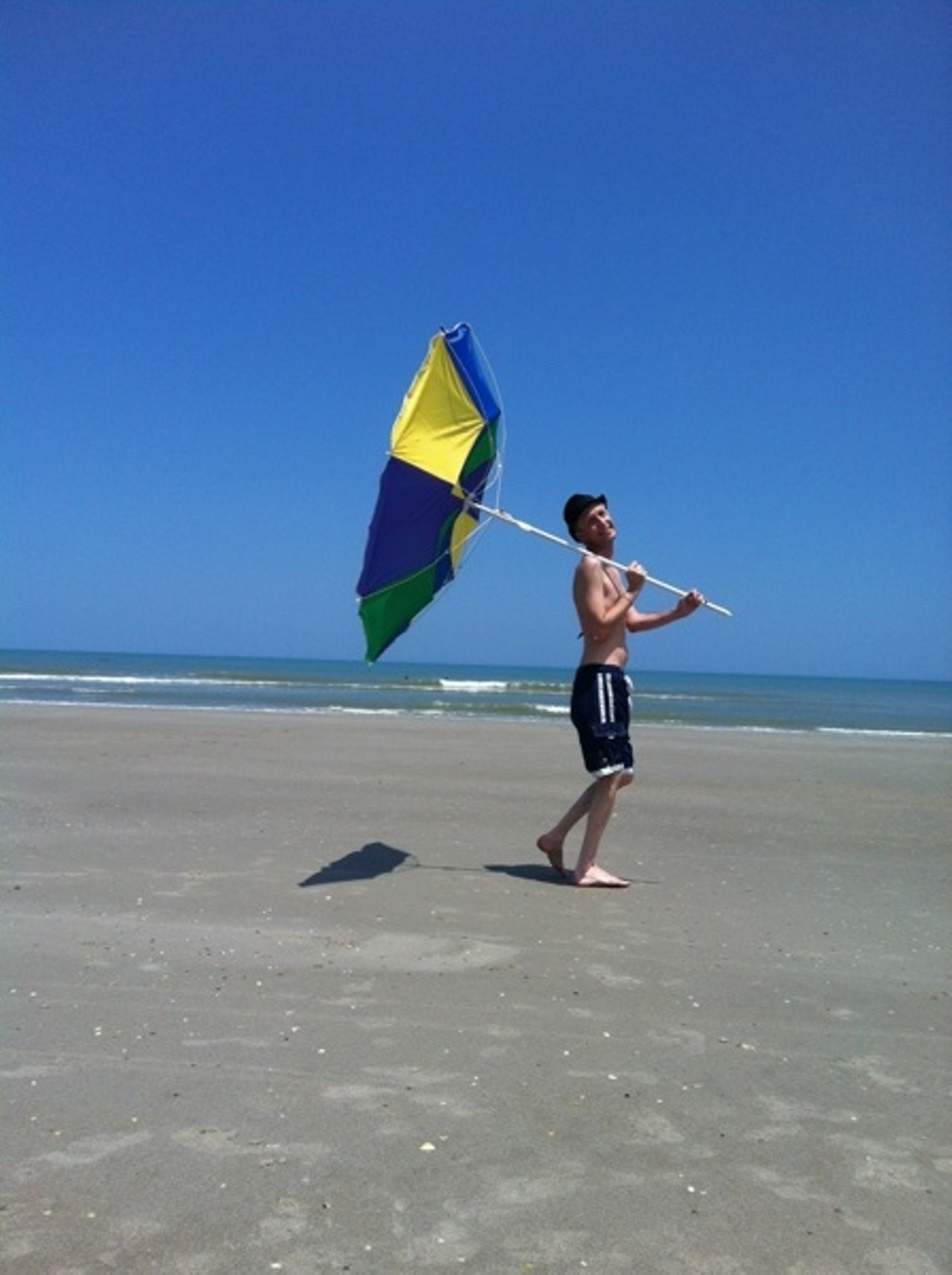 Windy day at Cocoa Beach