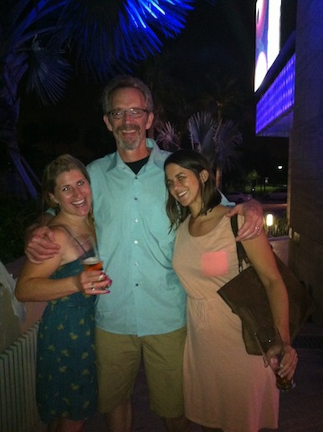 Hey, look, we (almost literally) stumbled into Bob Whitby, former editor of Orlando Weekly!