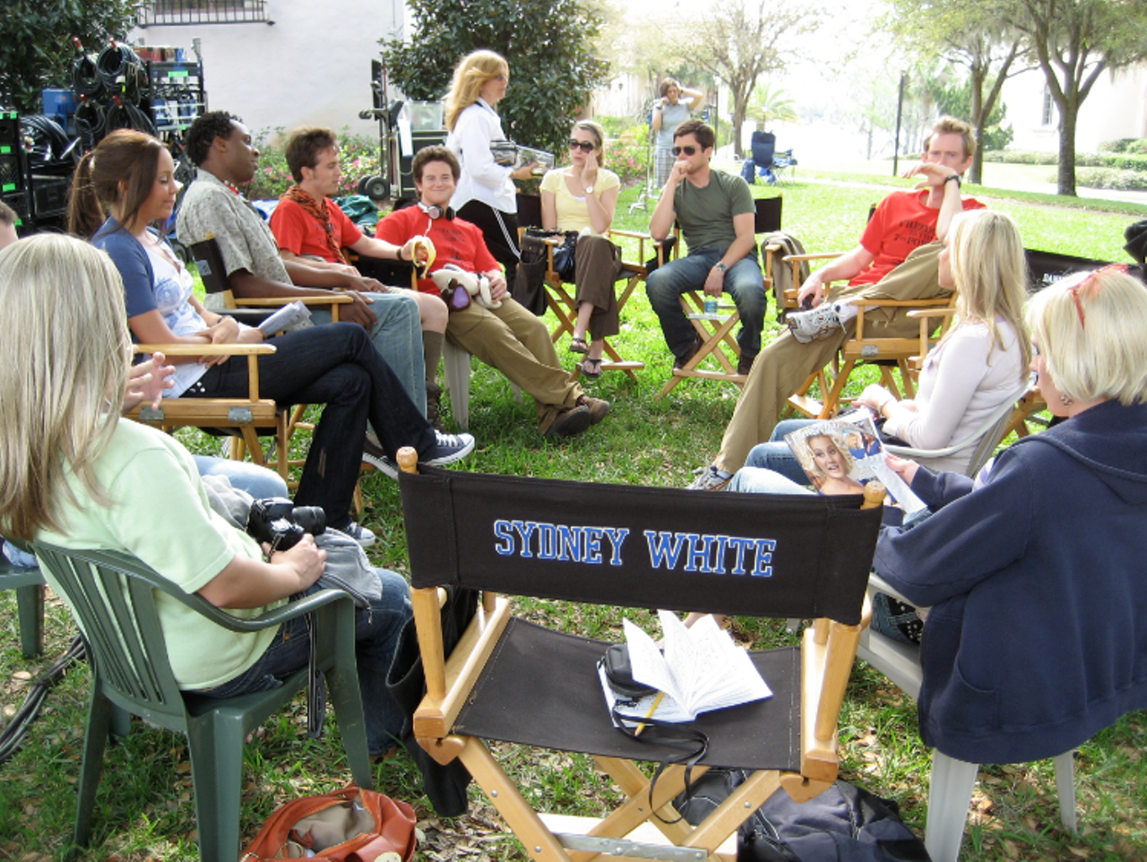 Scenes from "Sydney White," featuring Amanda Bynes, were filmed in Winter Park and at Rollins College.
Photo via Nadine Aveola