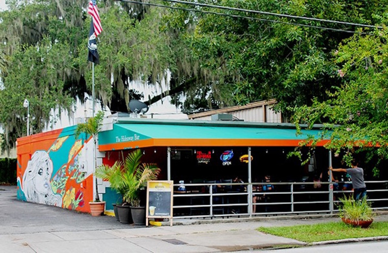The Hideaway Bar 
516 Virginia Dr, 407-898-5892
Open from 7 a.m. to 2 a.m., this bar will always be open for you. And, with daily drink specials, sports games on the televisions and pool tables, you&#146;ll always have a reason to go.
Photo via Ashley Belandger