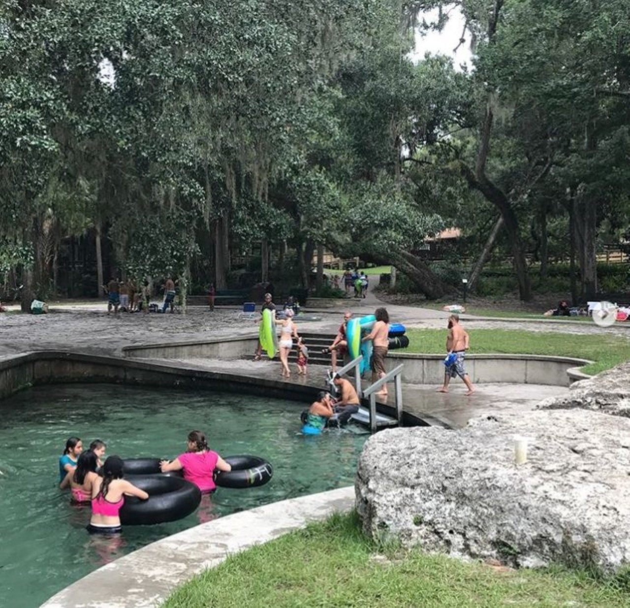 Rock Springs Run at Kelly Park
Estimated driving distance: 40 minutes
Northwest of Orlando, this bubbly Apopka spring features a nice lazy river run. Rent a tube and never look back.
400 E. Kelly Park Road, Apopka
Photo via jonathan.t.marcia/Instagram