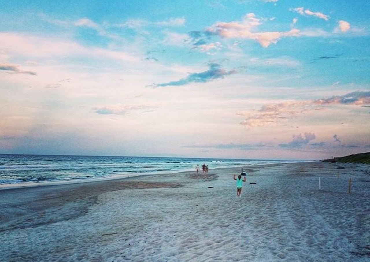 Playalinda Beach
Estimated driving distance: 1 hour
At Playalinda, you just might see a full moon. And by moon we mean a whole lot of naked butts gallivanting around one of Florida's only nude beaches. Just remember, you can only change into your birthday suit in Lot 13.
Photo via  daddybyday/Instagram