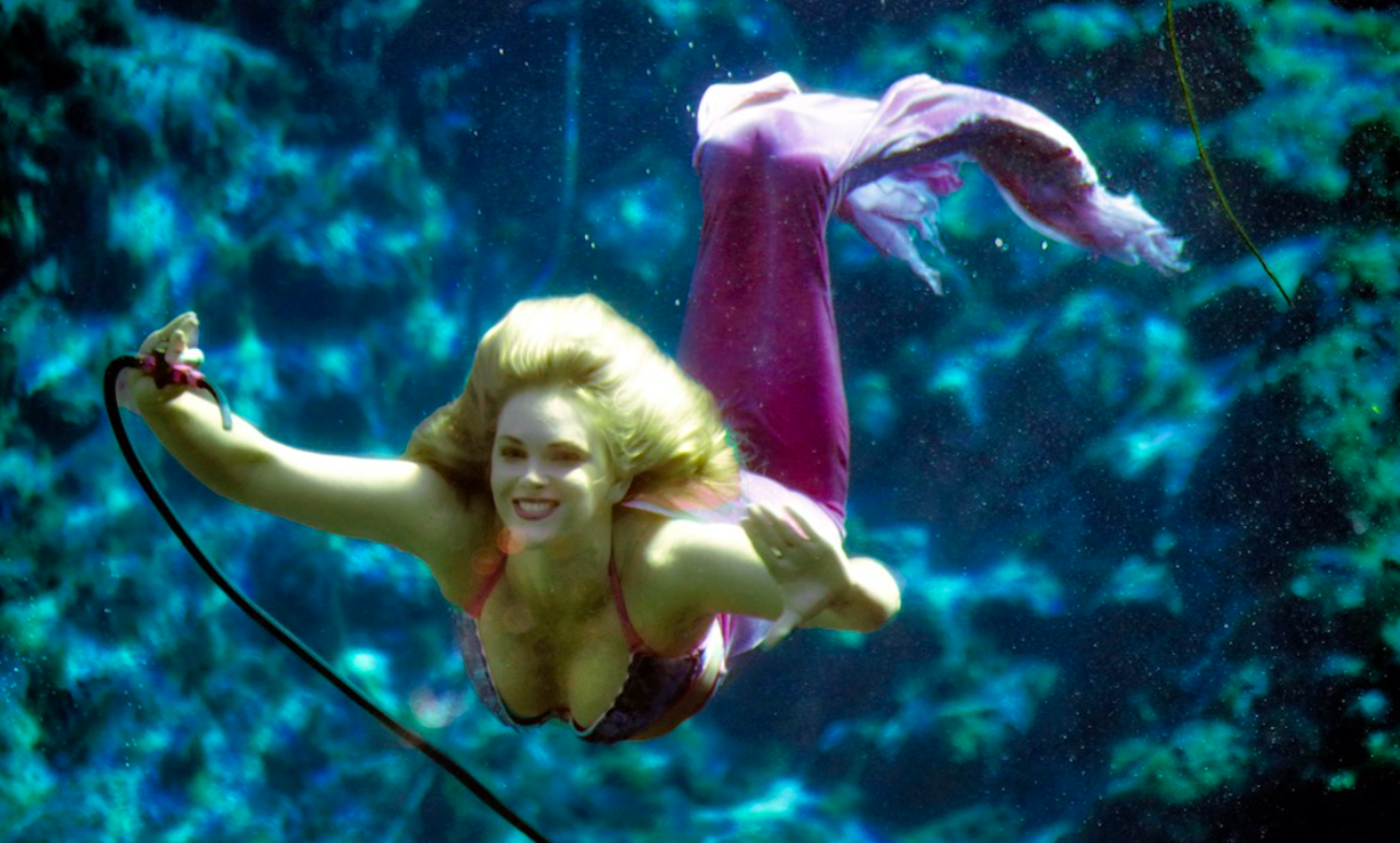 Weeki Wachee Springs Springs State Park
1 hour and 45 minutes from Orlando
Florida, the only state with very, very real mermaids and an iconic state park to visit them in. The springs also offer a great place for swimming, kayaking and all the other Central Florida waterside fun you can imagine.