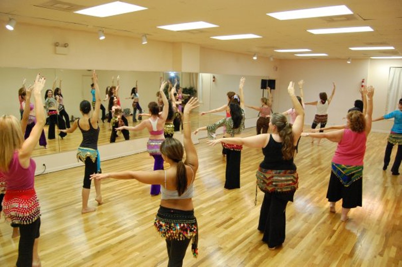  Take up Bellydancing
6900 Aloma Ave., Winter Park, 407-579-9765
Shimmy to your heart&#146;s content at one of Orlando Bellydance&#146;s level one classes. These beginner courses are always open for new people wanting to join, and any woman of any age is welcome. Each individual class is $12. 
Photo via Orlando Bellydance