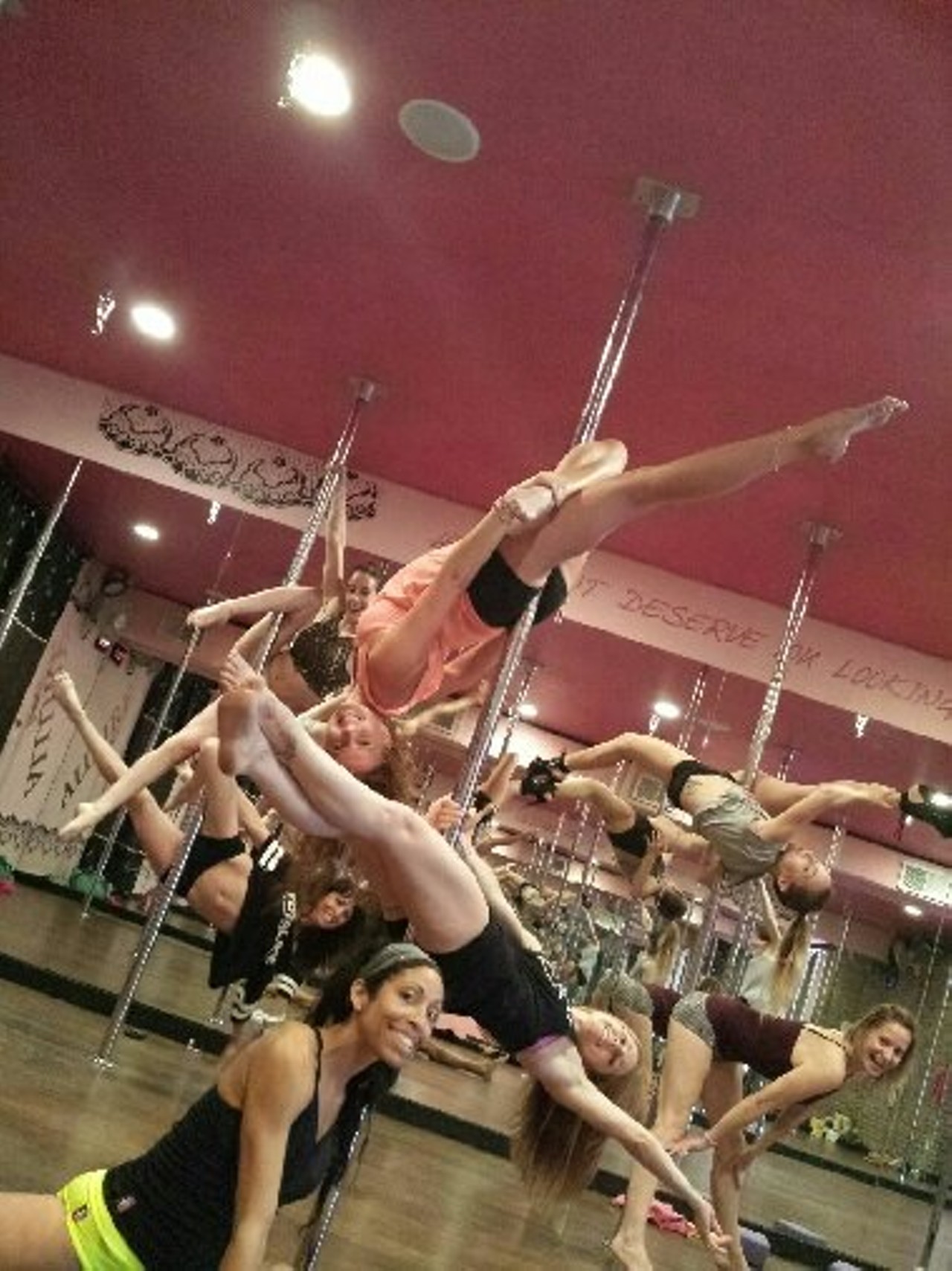  Give pole dancing a go
1313 Edgewater Drive, Orlando, 407-425-5873
Despite the stigma surrounding it, pole dancing is actually a legitimately trying workout. You&#146;re literally balancing your entire weight on a single pole. Allure Dance Studio provides women with a workout that will not only help you drop pounds, but also elevate your self-esteem. Individual classes cost $25. 
Photo via Allure Dance/Facebook