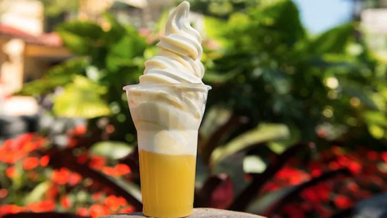 Magic Kingdom
Dole Whip ice cream cone
Soft-serve vanilla ice cream meets pineapple in this swirled combination -- perfect to cool off on a hot day.
Photo via Walt Disney World