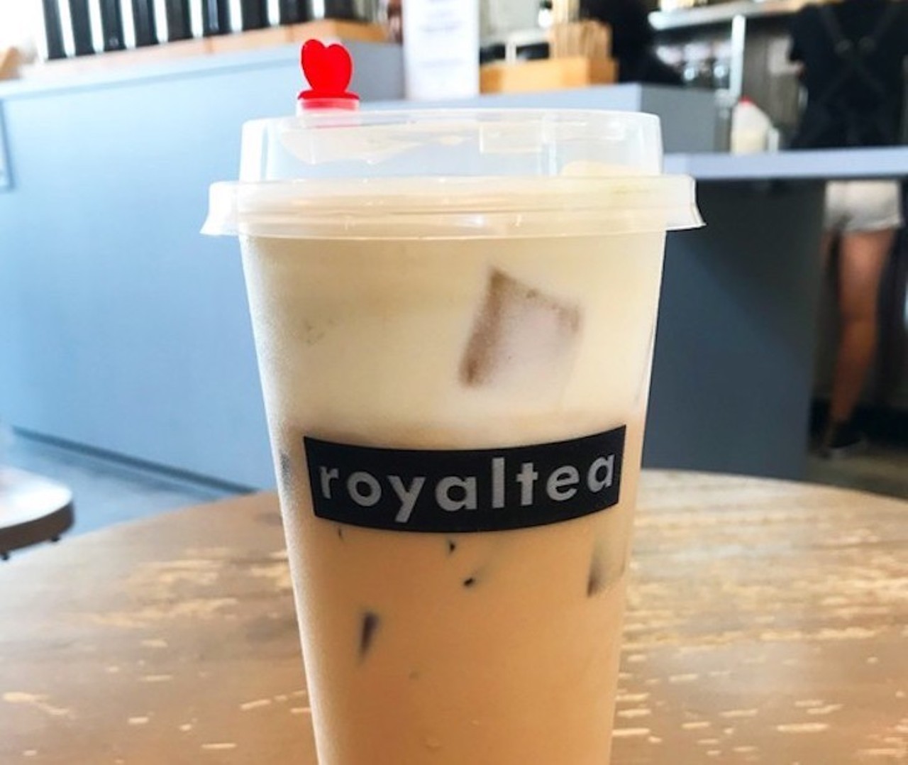 Royal Tea Orlando 
714 N. Mills Ave., Florida 32803, info@royalteaus.com
The specialty cheese mousse tea and traditional bubble teas plus more are available to takeout or delivery through uber eats.
Photo via Melissa McHenry/Orlando Weekly