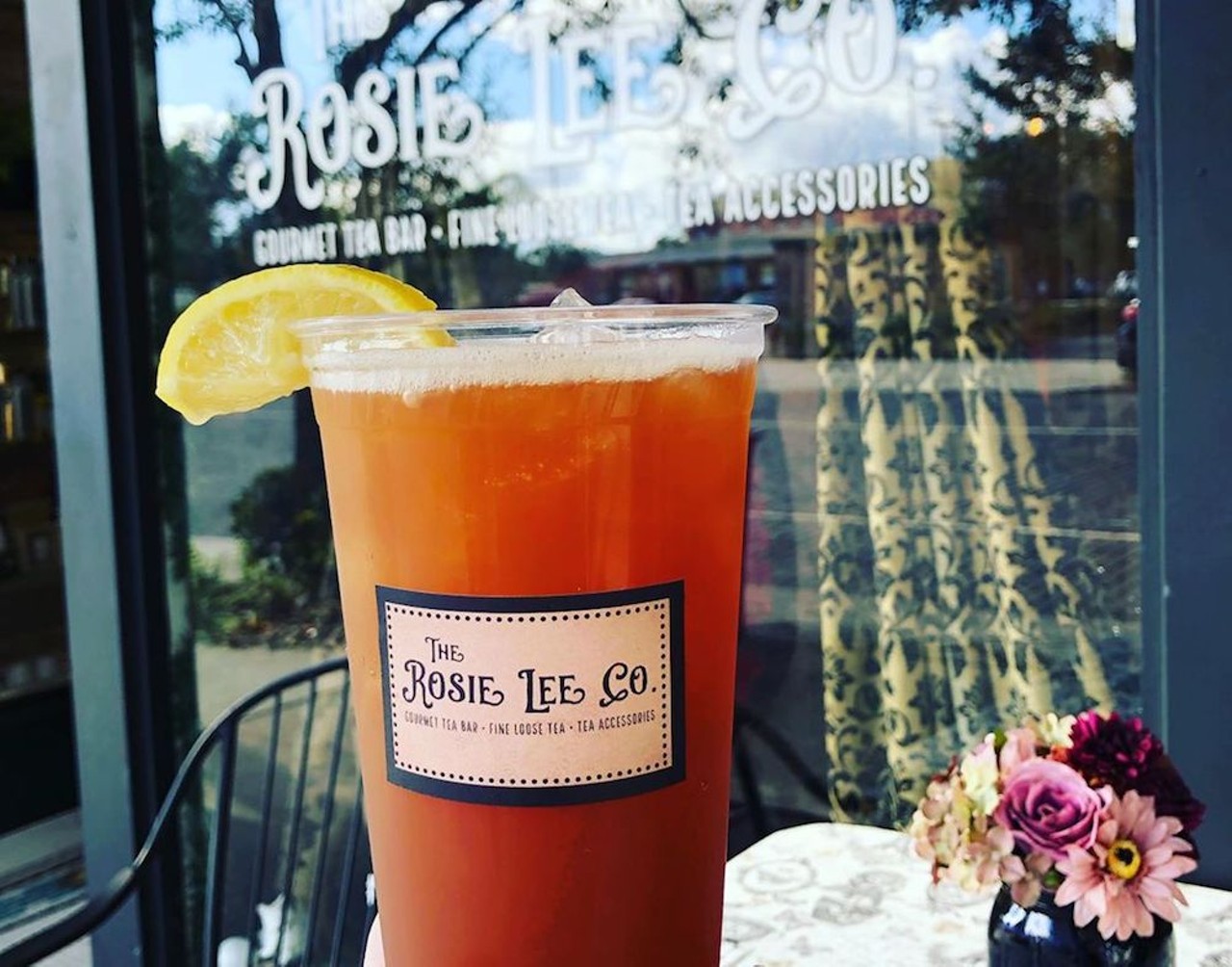 The Rosie Lee Co. 
108 S. Park Avenue Sanford, FL 32771, 321-315-1370
The Rosie Lee Co. is open for carry out or online orders only until further notice. They will be operating at a new temporary schedule on Fridays, Saturdays & Sundays from 11 a.m. to 3 p.m. The tea restaurant offers a variety of specialty teas, coffee, and desserts.  
Photo via The Rosie Lee Co./Facebook