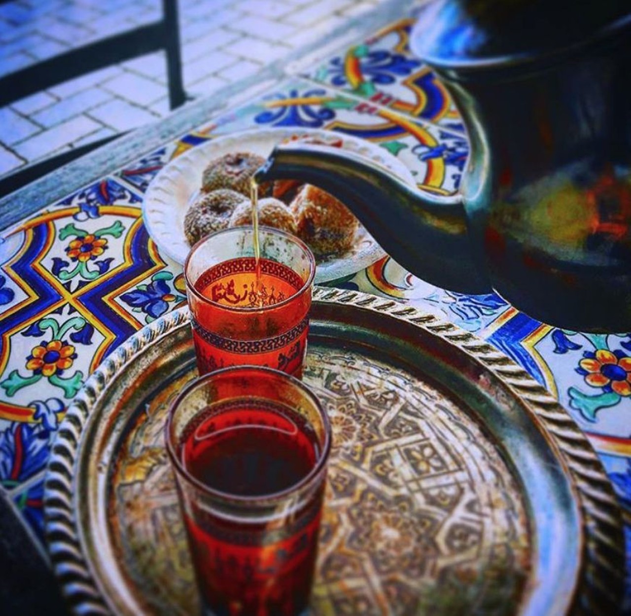 Merguez Restaurant  
11951 International Drive, 407-778-4343
Open seven days a week, this Moroccan restaurant has kebabs, tagines, lamb shank and plenty of mint tea to wash it all down.
Photo via tri_mo/ Instagram
