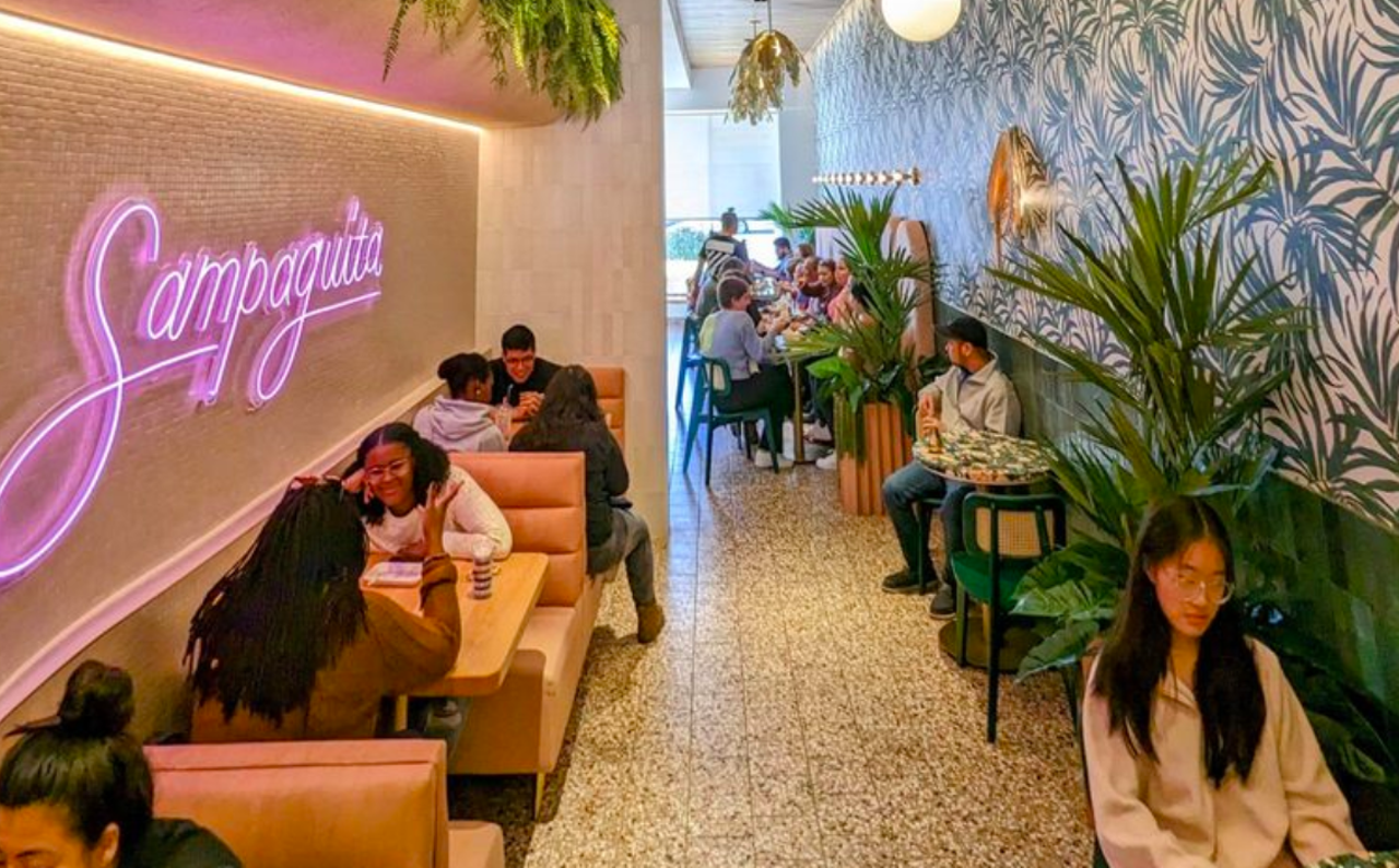 Sampaguita
1233 E. Colonial Drive, Orlando
Just opened in 2023, Sampaguita is serving up vibrant colors and flavors in the form of Filipino ice cream and sweets, plus it has a dairy-free menu. It's woman-owned and full of foliage and neon signs, making for a perfect hangout spot.