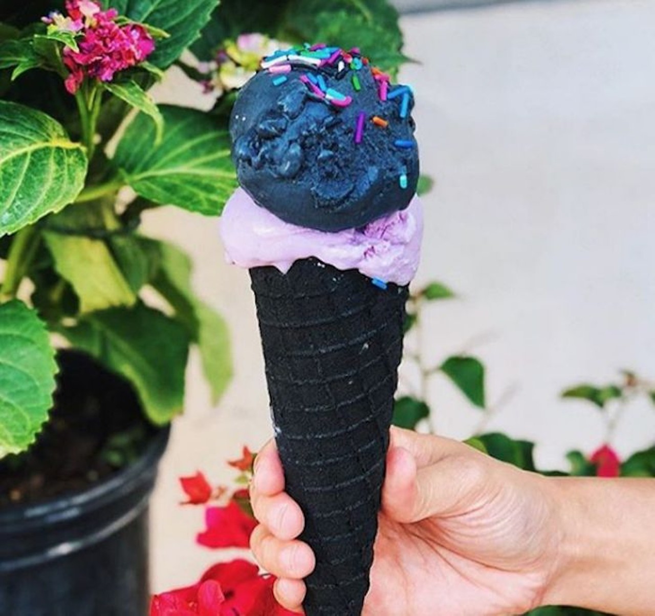 The Greenery Creamery  
420 E Church St, 407-286-1084
Some of the best vegan ice cream is being served up in downtown Orlando by The Greenery Creamery. The new ice cream boutique located in Thornton Park has unique flavors, both dairy-based along with a couple vegan-friendly options. 
Photo via The Greenery Creamery/Instagram