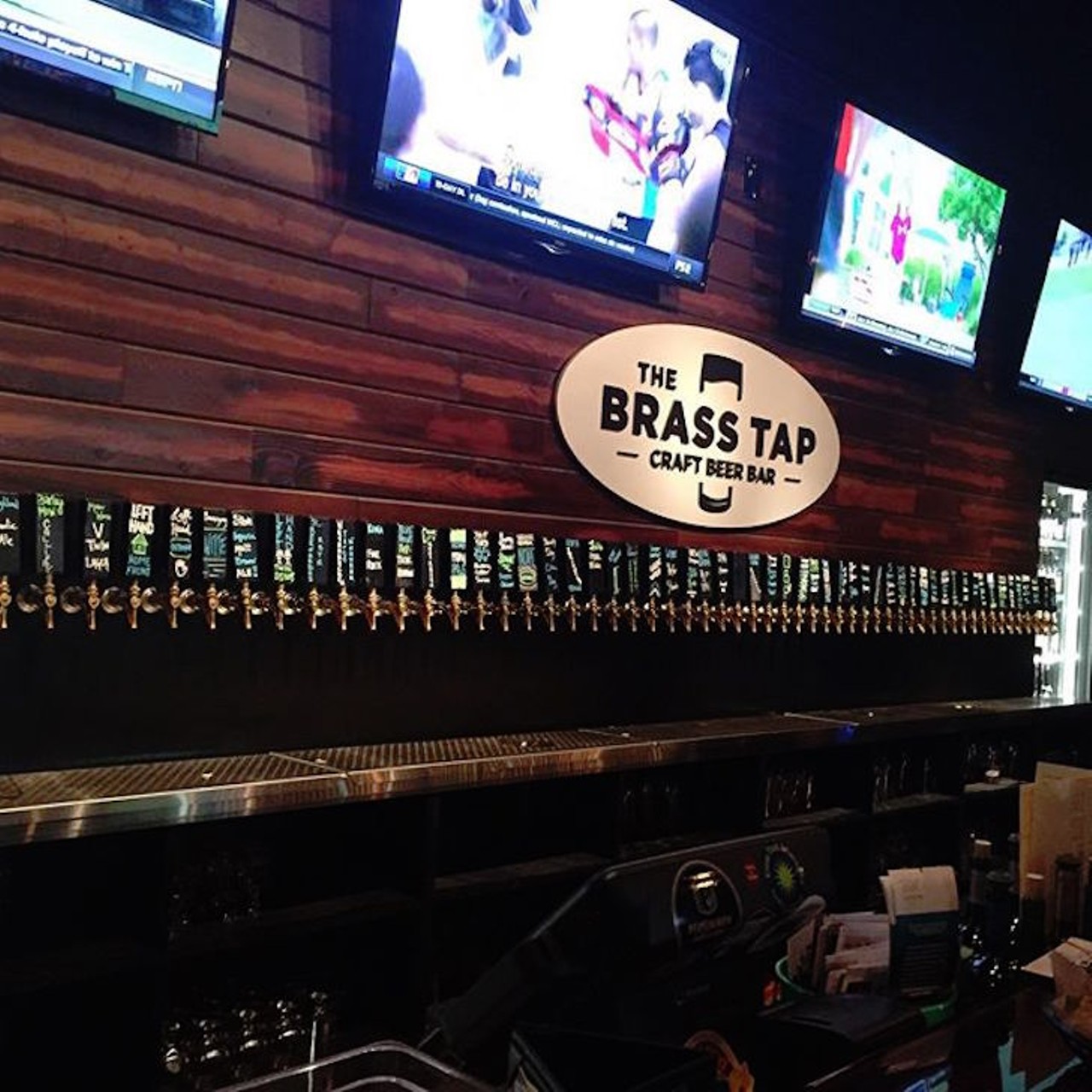 Brass Tap
1632 N. Mills Ave., 407-270-9538
16 TVs
This upscale beer bar gives guests the choice of enjoying any of the 80 craft beers on tap, 300+ imports and local craft beers, along with a variety of premium wines and cigars. 
Photo via ellisdrew13/Instagram