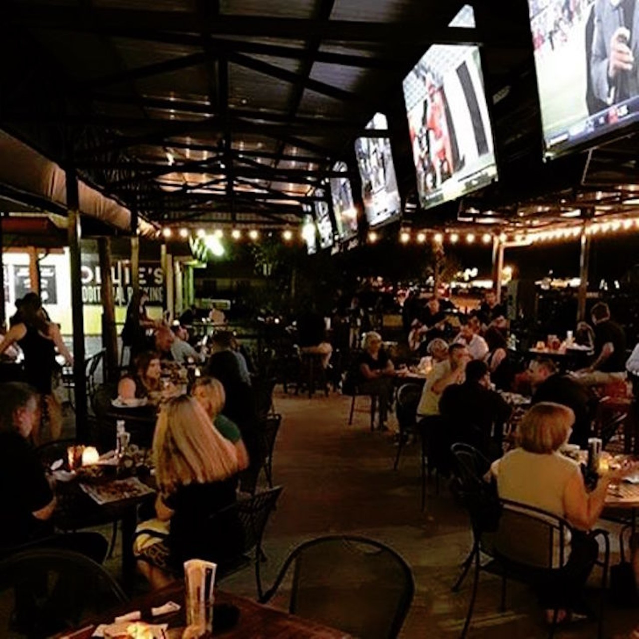 Ollie&#146;s Public House
3400 Edgewater Drive, 407-999-8934
27 TVs
If you&#146;re in the College Park area, stop by Ollie&#146;s to enjoy a full liquor bar and live music on the patio. It also has one the best patios in town. 
Photo via olliespublichouse/Instagram