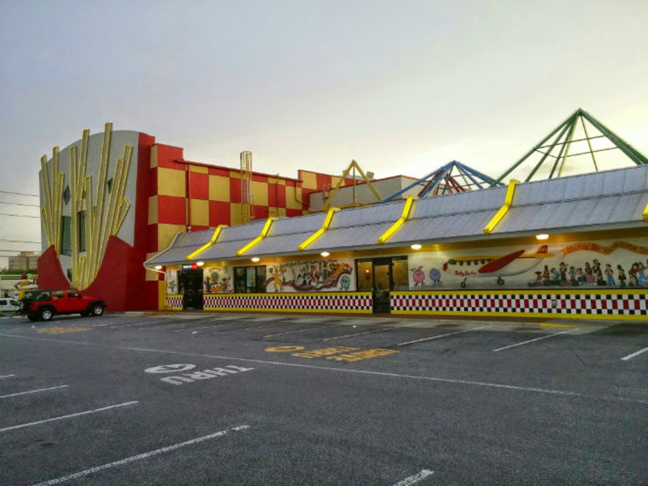 22 photos of the Sand Lake Road McDonald's, the weirdest McDonald's of all time