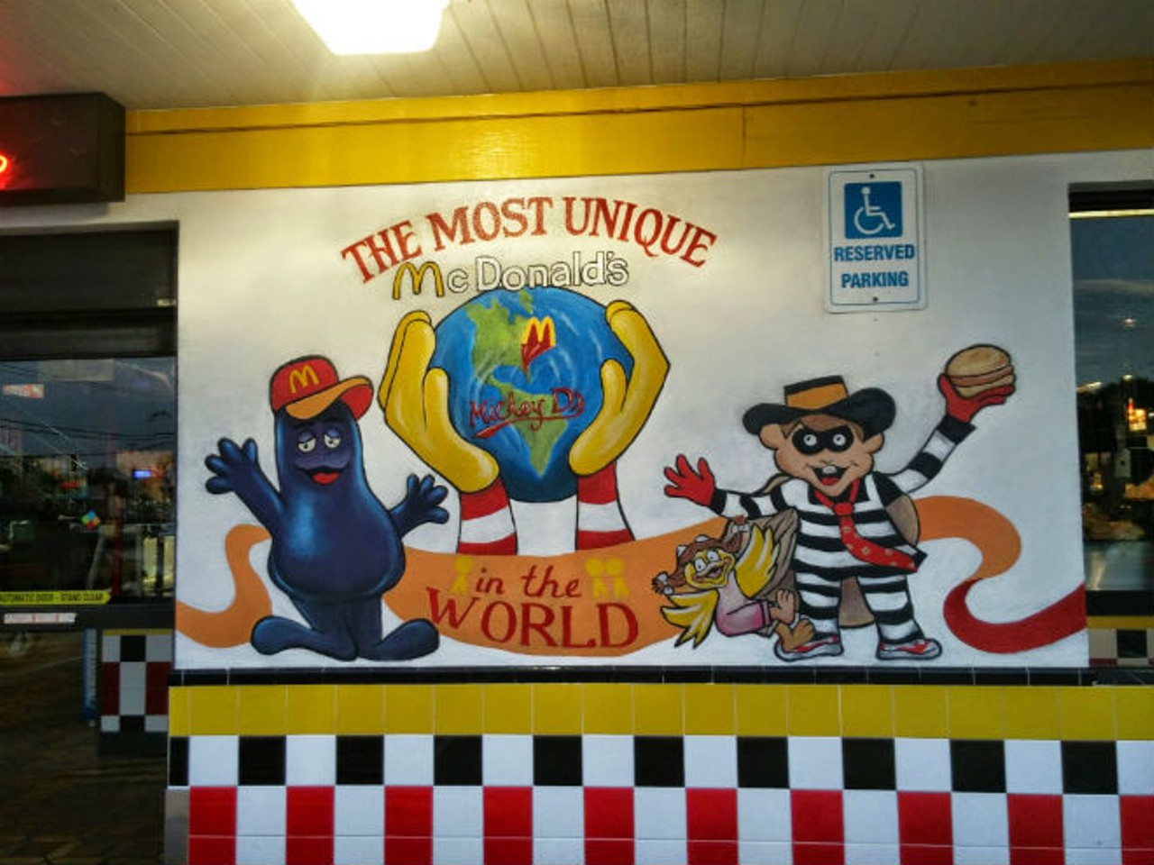 22 photos of the Sand Lake Road McDonald's, the weirdest McDonald's of all time