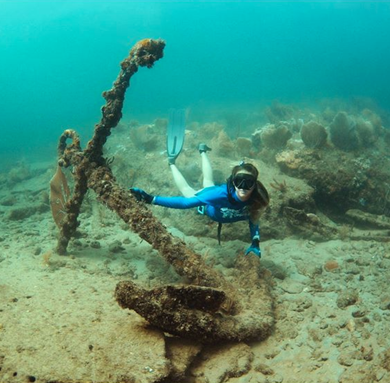 Shipwreck Snorkel Trail
4501 N. Ocean Drive, Lauderdale-By-The-Sea, FL 33308
Drive time: 3 hr 22 min 
This artificial reef was constructed by the Marine Archaeological Council and is an actual underwater trail, featuring an anchor, five concrete cannons and a ballast pile for snorkelers to explore. The Shipwreck Snorkel Trail, which is located off Datura Street, took four years to complete. Snorkelers are welcome to venture among the shipwreck artifacts that are scattered within a 100- by 20-foot area.
Photo via szjanko/Instagram