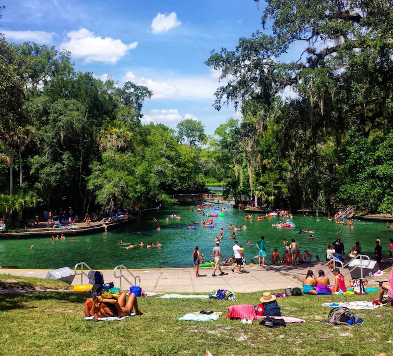 Wekiwa Springs
Estimated driving distance from Orlando: 30 min
Near Orlando, this park is a favorite among locals not just for its proximity. From birding to fishing and snorkeling to equestrian trails, there are loads of activities to do here. Camping is available for $5 per person...except if you bring your own horse.
Photo via ad_line_/Instagram