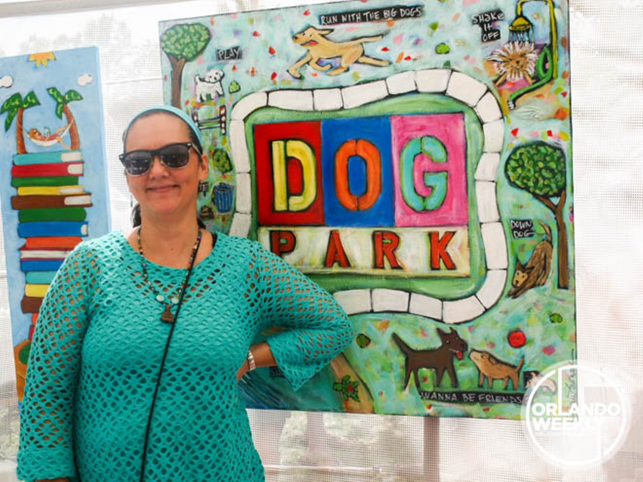 23 cute photos from the Doggie Art Festival